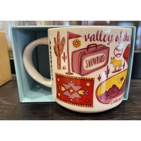 Starbucks Phoenix Mug Been There Series 14oz Arizona Cup Coffee New - Picture 2 of 3